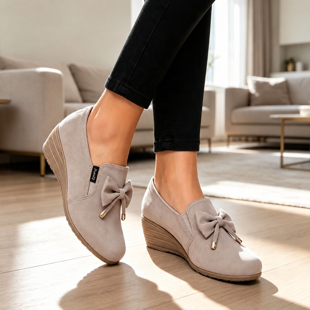 Zapato casual tipo botín