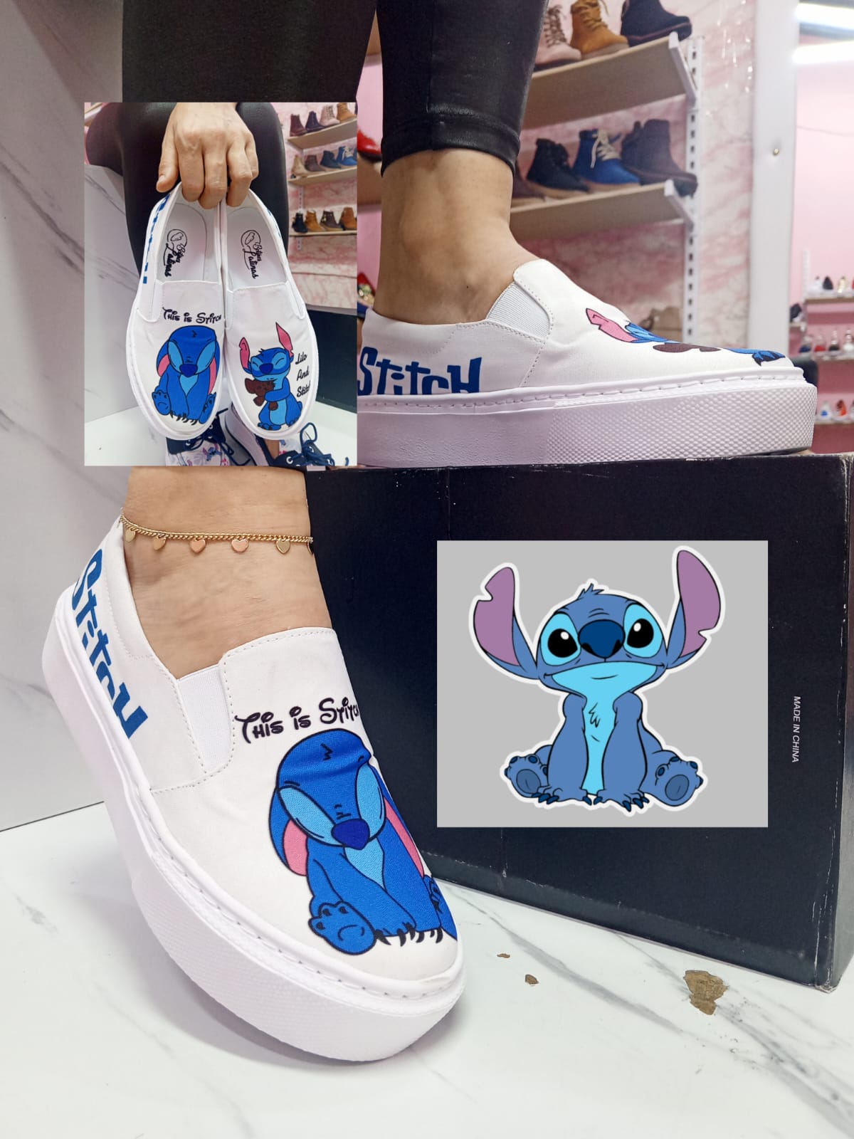 Zapato Tipo Vans Stitch