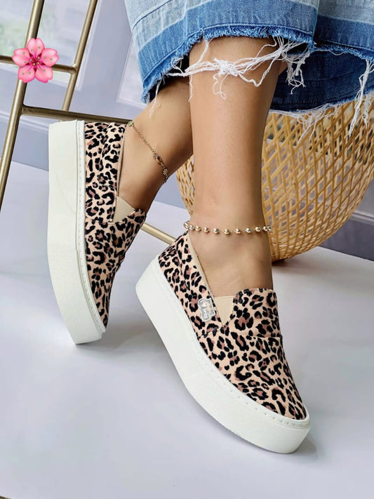 Zapato Estampado Lavables Cosidos Suela Ultraliviana