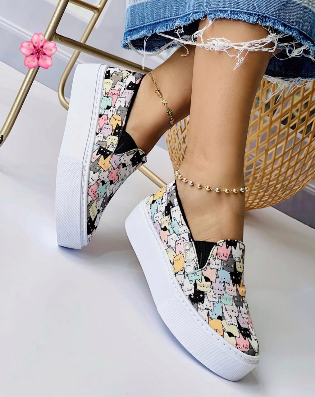 Zapato Estampado Lavables Cosidos Suela Ultraliviana