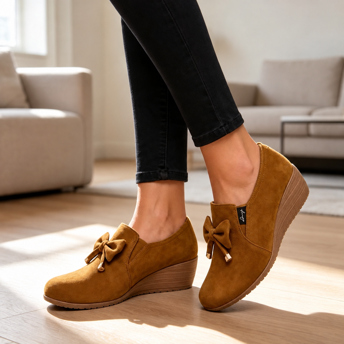 Zapato casual tipo botín