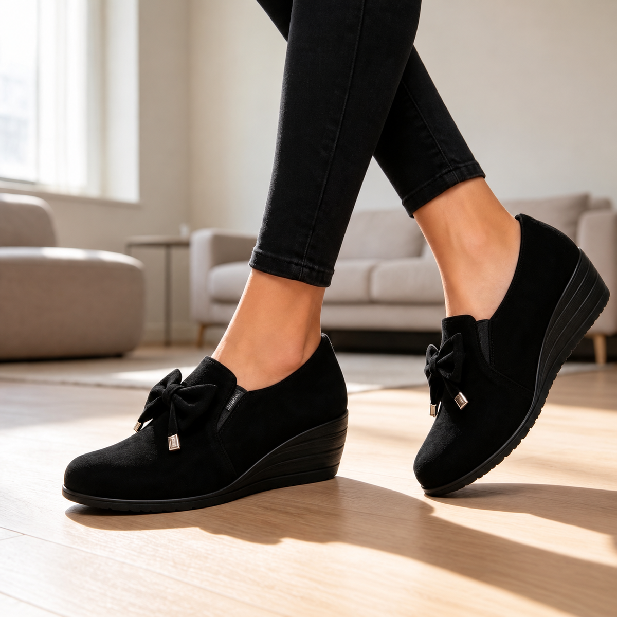 Zapato casual tipo botín