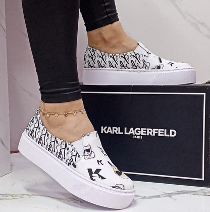 Zapato Estampado Lavables Cosidos Suela Ultraliviana