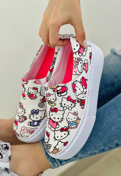Zapato Estampado Lavables Cosidos Suela Ultraliviana