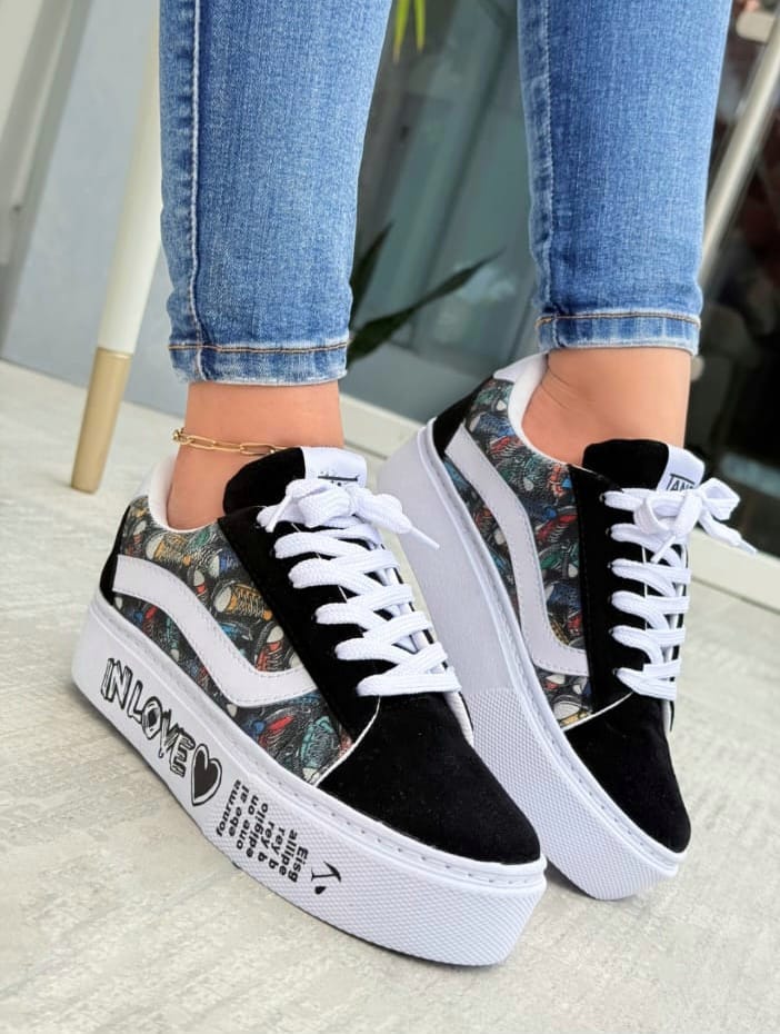 Zapatos Casual De Dama Con Cordones